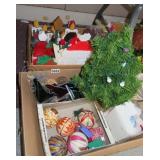 2 bxs christmas decorations