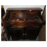 pine dry sink