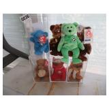 7 sports etc beanie babies