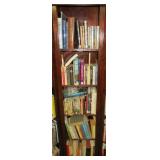 books on the shelf *shelf not included*