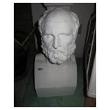 plato ceramic bust 22' - no pedestal