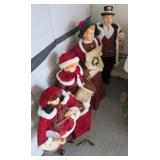 4 pc christmas carolers 30' - 42'