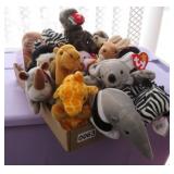 jungle safari beanie babies