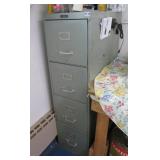 4 drawer metal file cabinet