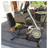 GOLDS GYM RECUMBENT EXERCISE BIKE