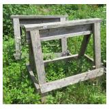 PR WOODEN SAW HORSES