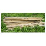 LG PILE OF LANSCAPE TIMBERS (EST 50-60)