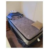 TWIN BED / FRAME / BEDDING