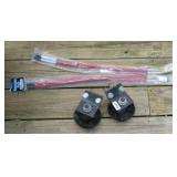 2 NEW SNOW PLOW MARKER KITS, PR SHOES