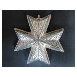 REED & BARTON STERLING SNOWFLAKE 1977 **