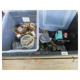 TOTE OF MISC HARDWARE