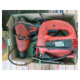 BLACK & DECKER ELECTRIC DRILL, JIG SAW