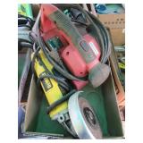 DEWALT 4.5' ELECTRIC GRINDER, SKIL BELT SANDER