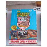 UNOPENED TOPPS DESERT STORM TRADING CARDS