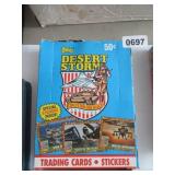 UNOPENED TOPPS DESERT STORM TRADING CARDS