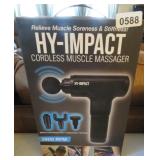 NEW HY-IMPACT CORDLESS MUSCLE MASSAGER