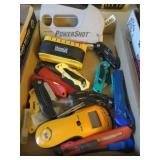 BXLT- STAPLER, STUD FINDERS, KNIVES