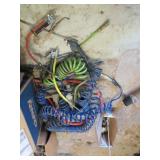 PILE OF AIR HOSES AND ACCESSORIES