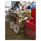 4 TIER METAL SHELF 38IN X 25IN X 48IN **