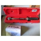 K-D TOOLS 1/4' TORQUE WRENCH