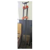 PAIR OF BAR CLAMPS 5FT LONG