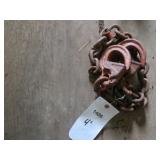 LOG CHAIN W/2 HOOKS 4'