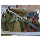 NUMBER/LETTER PUNCH SET, HAMMER, ETC