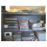 SHELF CONTENTS, HOSE CLAMPS, SCREWS SEE PICTURES