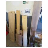 PILE OF MISC LUMBER