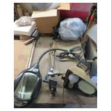 2 MAGNIFYING WORK LIGHTS