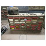 36 DRAWER ORGANIZER FULL OF MISC HARDWARE