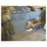 LARGE WORKBENCH ON WHEELS 60'X42'X36'