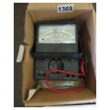 43V RANGE MULTI TESTER w/ manual