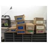 10 BXS ELECTRICAL,HINGES,PLUMBING,FASTENERS ETC