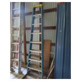 WERNER 8FT FIBERGLASS STEP LADDER