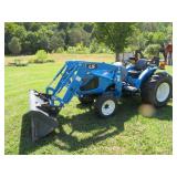 LS TRACTOR MOD. MT240HE W/LOADER MOD. LL302