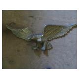 SOLID BRASS EAGLE 30IN WIDE