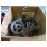 BOX OF PULLYS