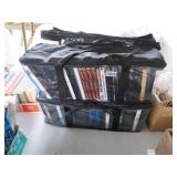 4 BAGS OF DVDS
