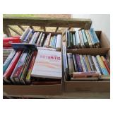 4 BOXES OF BOOKS