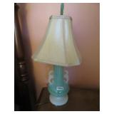 VINTAGE VASELINE GLASS LAMP?