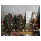 CHRISTMAS TREES,ANGEL,ORNAMENTS,WALL PLAQUES