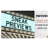 PREVIEW DATES / TIMES / LOCATION