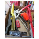 BXLT TOOLS, PRY BARS, SQUARE, PLIERS