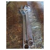 10IN, 12IN CRESCENT WRENCHES