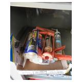 2 CAULK GUNS AND CAULK