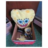 BX SPONGEBOB PLUSHES