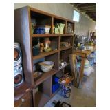 OAK 10 SECTION BOOKCASE 60' X 72' X 16' **