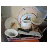 BXLT DECORATIVE PLATES, ETC