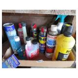 BOX OF AUTOMOTIVE LIQUIDS